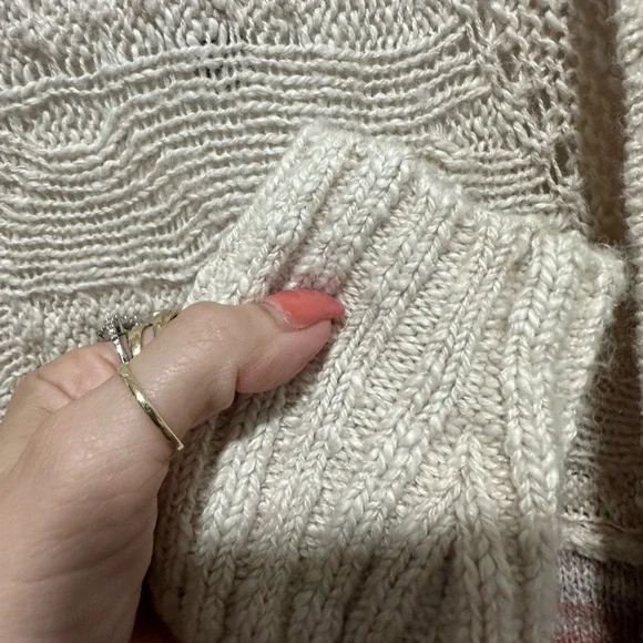 Anthropologie PILCRO Jemma Cable Knit Open Cardigan Sweater, Size XS S Small - Picture 8 of 8